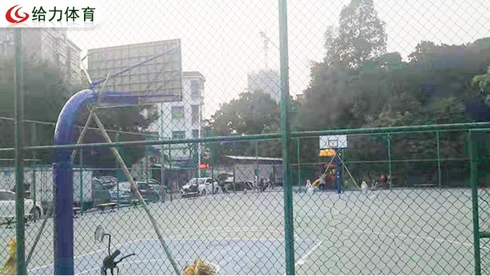 圓管固定籃球架