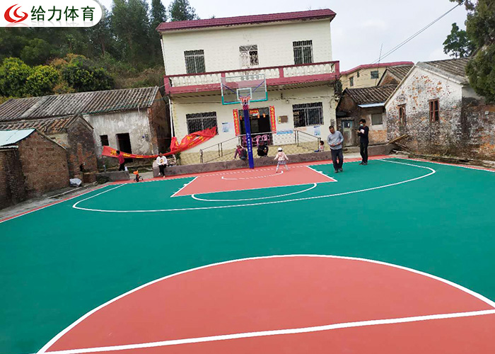 彩色籃球場(chǎng)造價(jià)